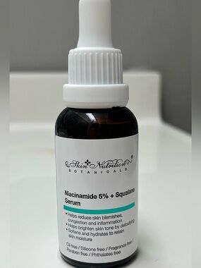 Niacinamide 5% + Squalane Serum - White